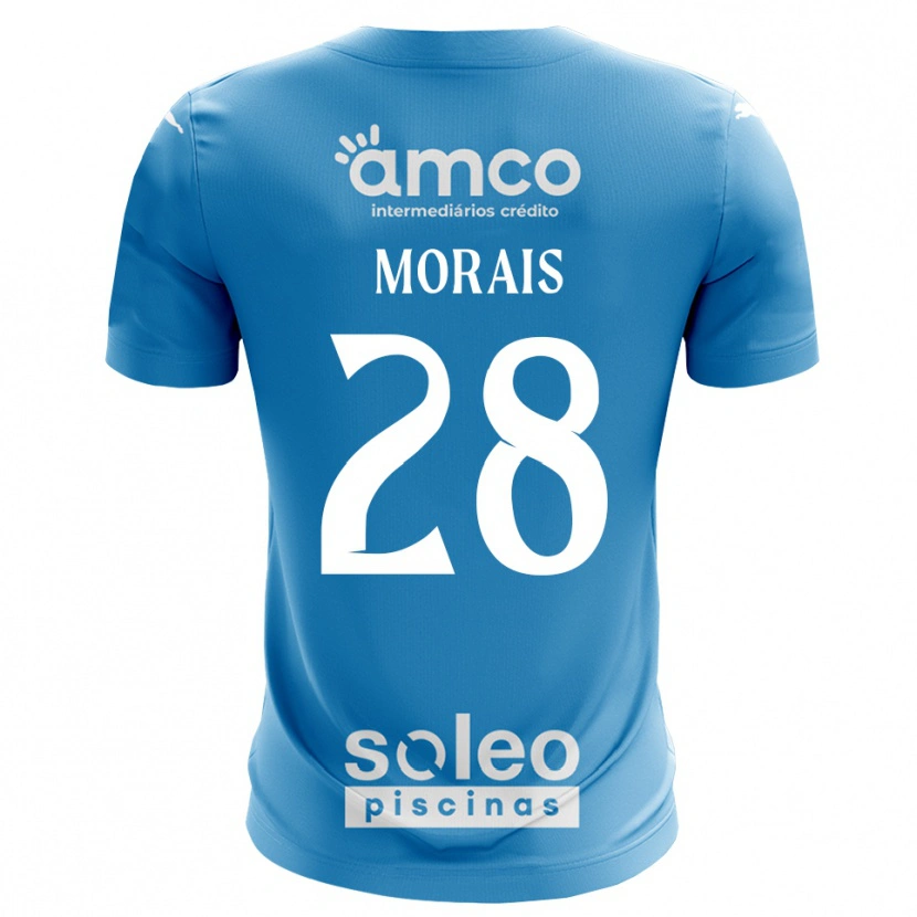 Danxen Heren Patrícia Morais #28 Blauw Wit Keepersshirt 2025/26 T-Shirt