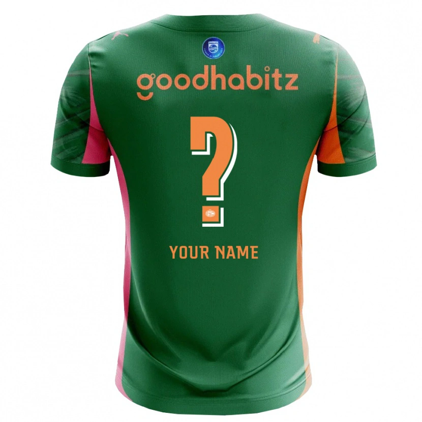 Danxen Heren PSV Eindhoven Groen Oranje Keepersshirt 2025/26 T-Shirt