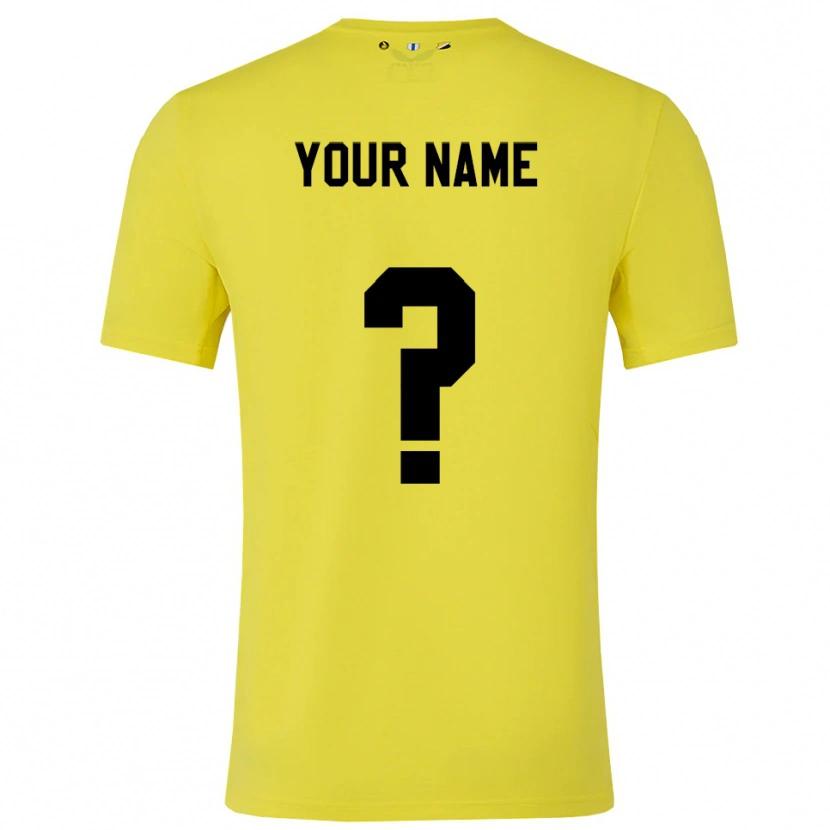 Danxen Heren FC Utrecht Geel Zwart Keepersshirt 2025/26 T-Shirt