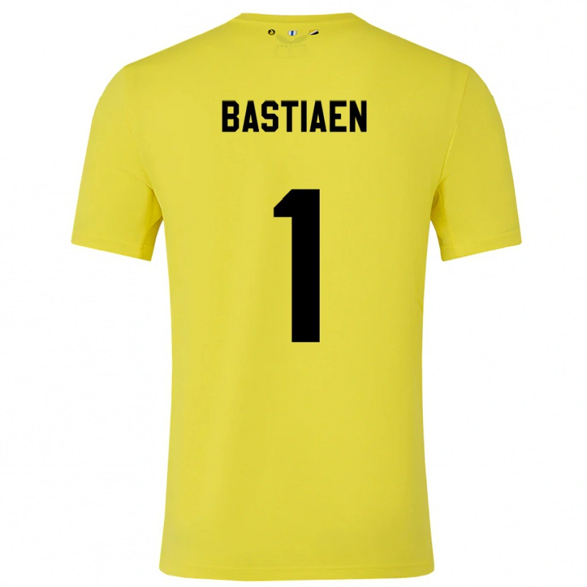 Danxen Heren Femke Bastiaen #1 Geel Zwart Keepersshirt 2025/26 T-Shirt
