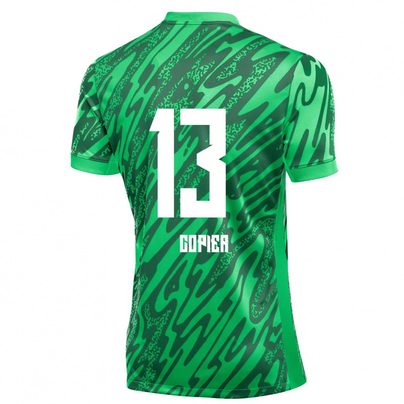 Danxen Heren Febe Copier #13 Groen Wit Keepersshirt 2025/26 T-Shirt