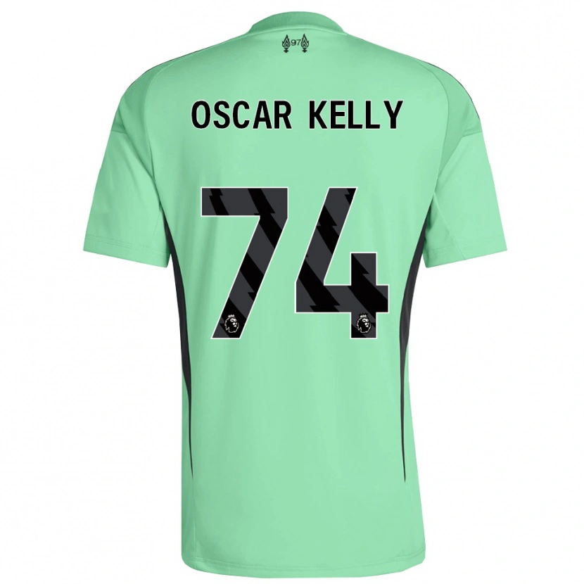 Danxen Heren Oscar Kelly #74 Aquamarijn Keepersshirt 2025/26 T-Shirt