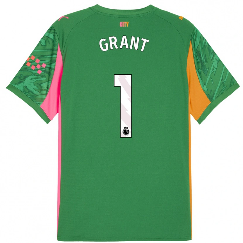 Danxen Heren True Grant #1 Groen Oranje Keepersshirt 2025/26 T-Shirt