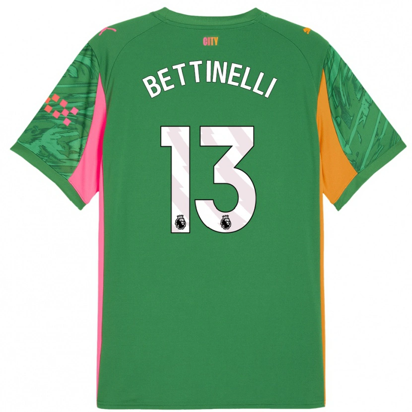 Danxen Heren Marcus Bettinelli #13 Groen Oranje Keepersshirt 2025/26 T-Shirt