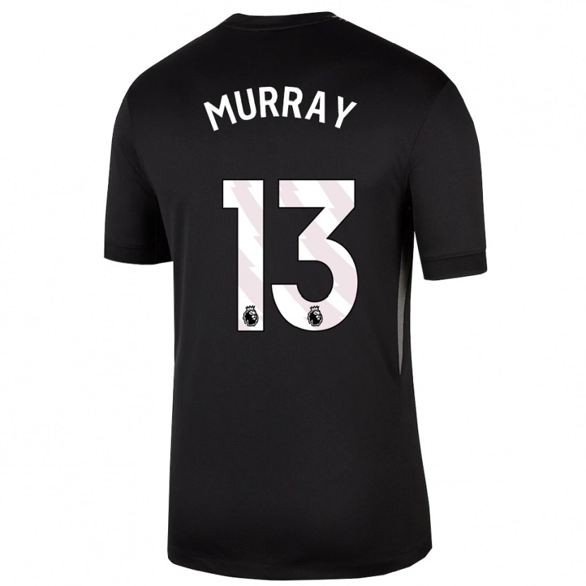 Danxen Heren Jake Murray #13 Zwart Wit Keepersshirt 2025/26 T-Shirt
