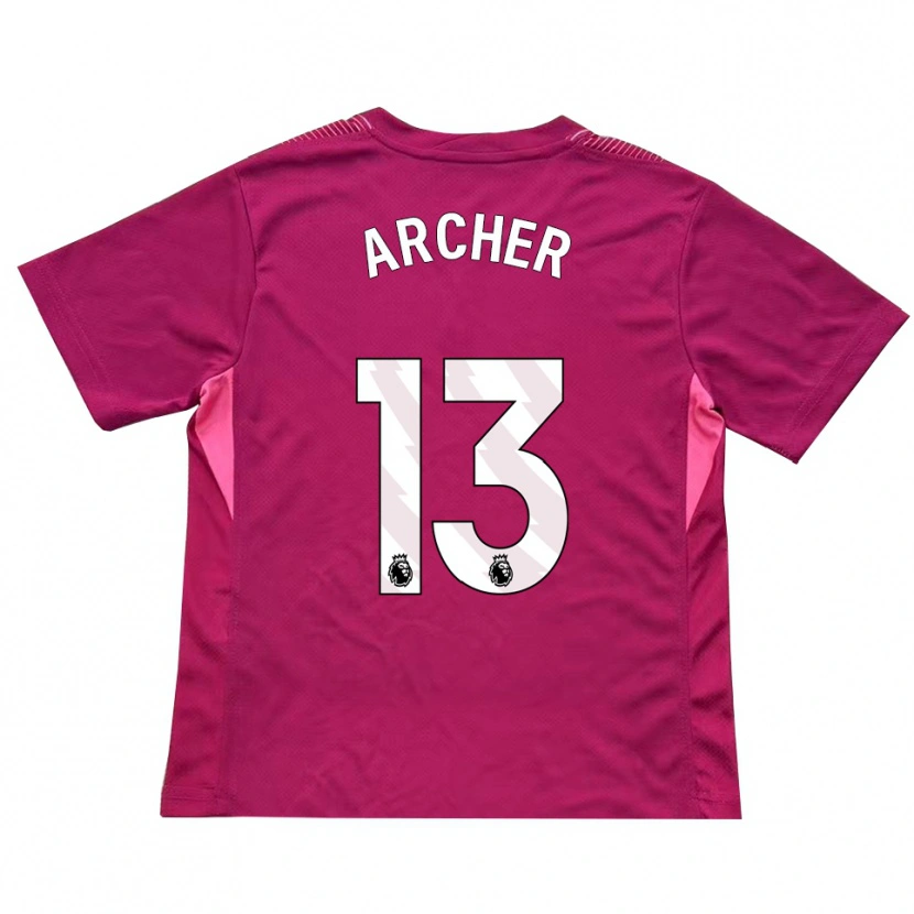 Danxen Heren Samual Archer #13 Roze Wit Keepersshirt 2025/26 T-Shirt