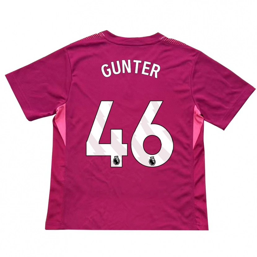 Danxen Heren Luca Gunter #46 Roze Wit Keepersshirt 2025/26 T-Shirt
