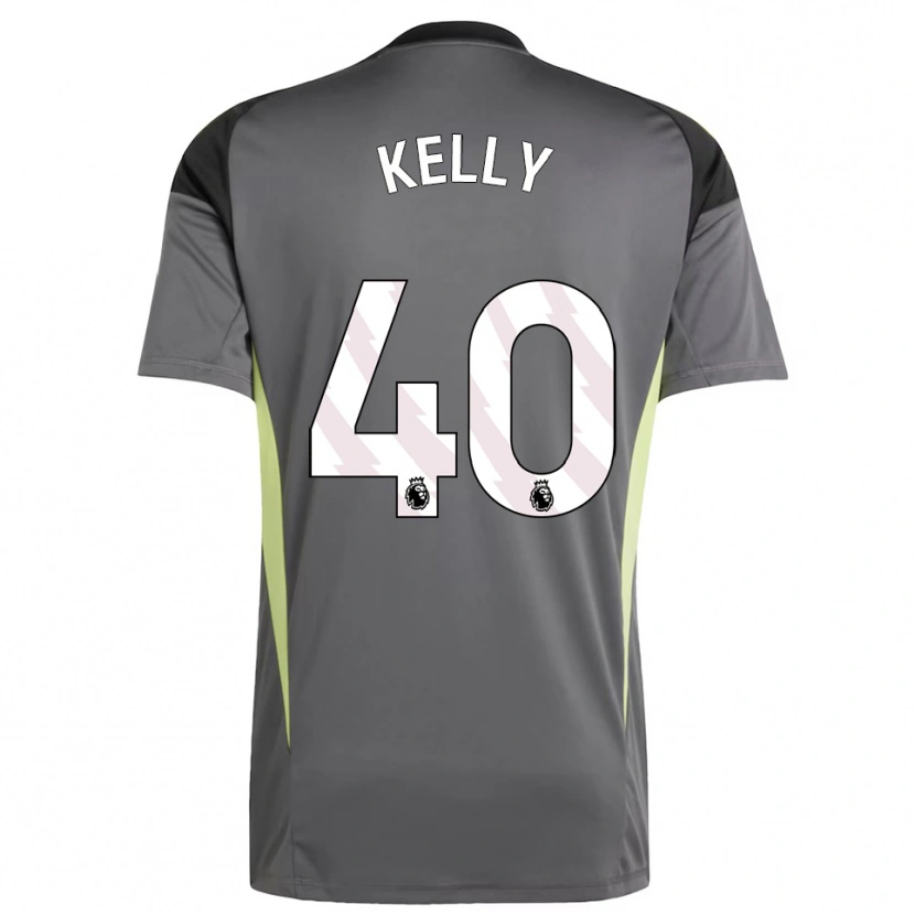 Danxen Heren Soffia Kelly #40 Donkergrijs Zwart Keepersshirt 2025/26 T-Shirt