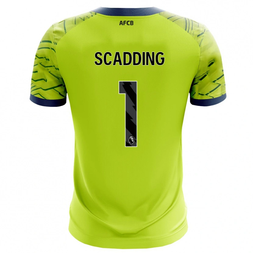 Danxen Heren Katie Scadding #1 Groen Geel Keepersshirt 2025/26 T-Shirt