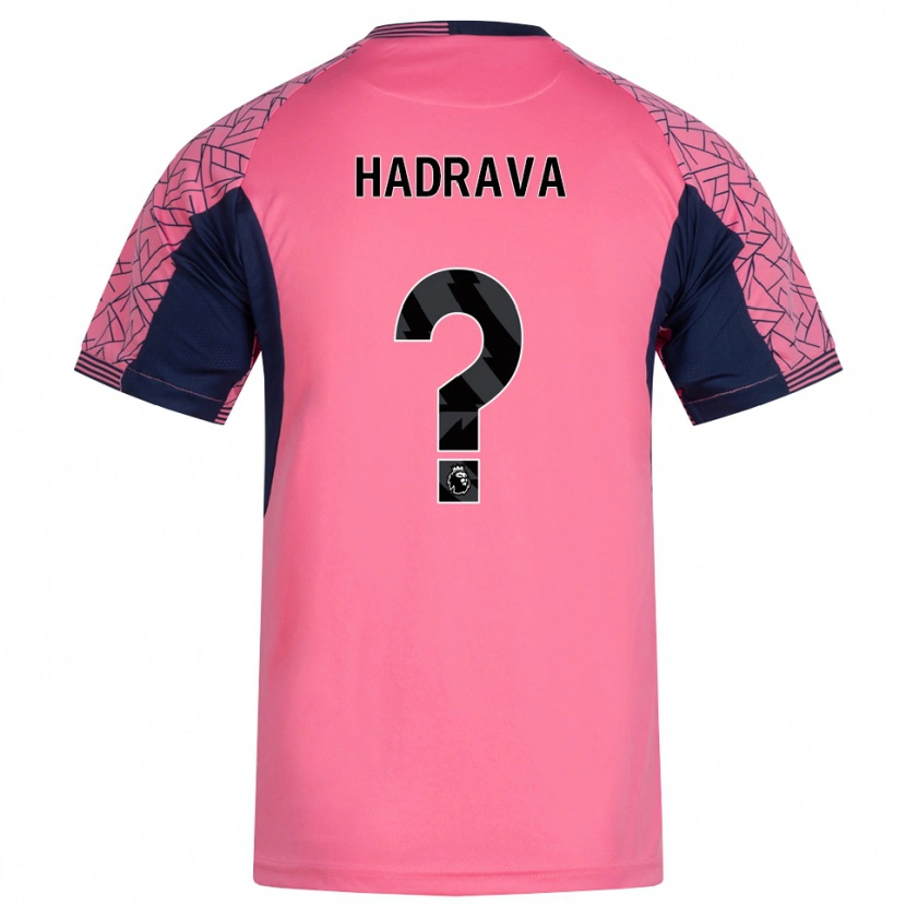 Danxen Heren Lily Hadrava #0 Roze Zwart Keepersshirt 2025/26 T-Shirt