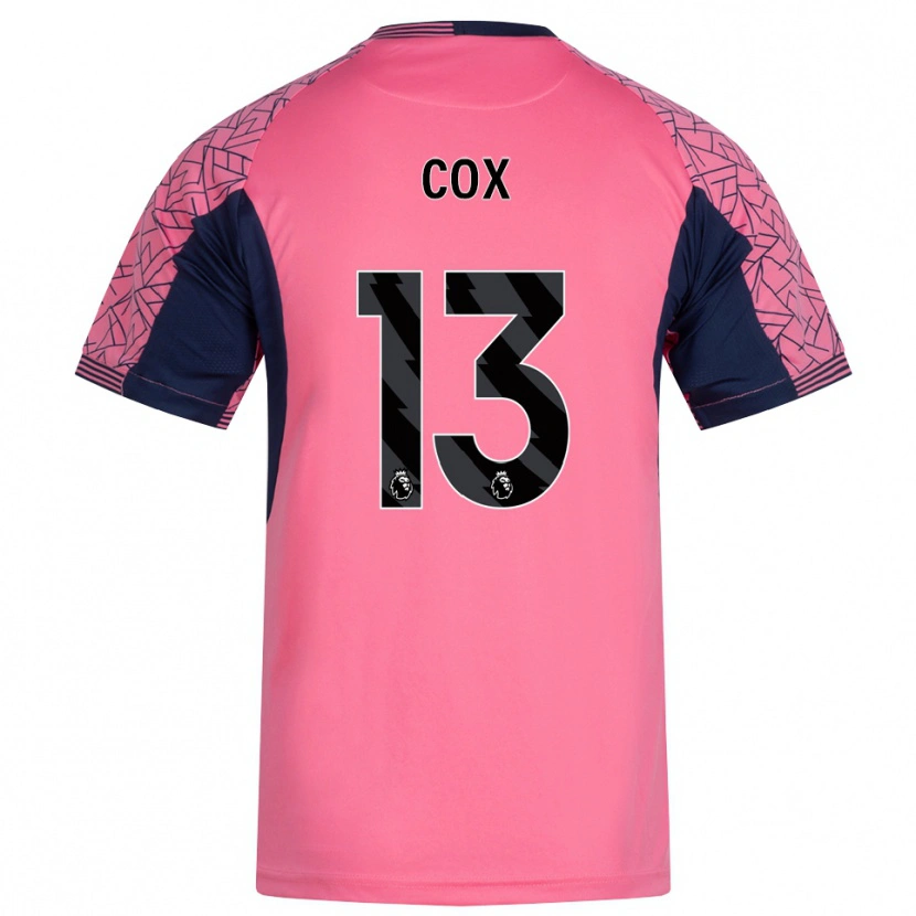 Danxen Heren Matthew Cox #13 Roze Zwart Keepersshirt 2025/26 T-Shirt