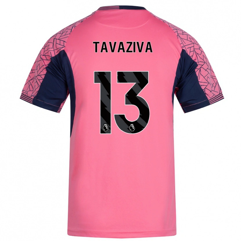 Danxen Heren Marley Tavaziva #13 Roze Zwart Keepersshirt 2025/26 T-Shirt