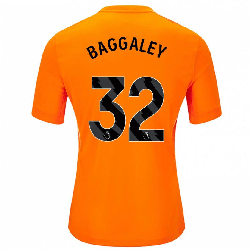 Danxen Heren Sophie Baggaley #32 Oranje Zwart Keepersshirt 2025/26 T-Shirt