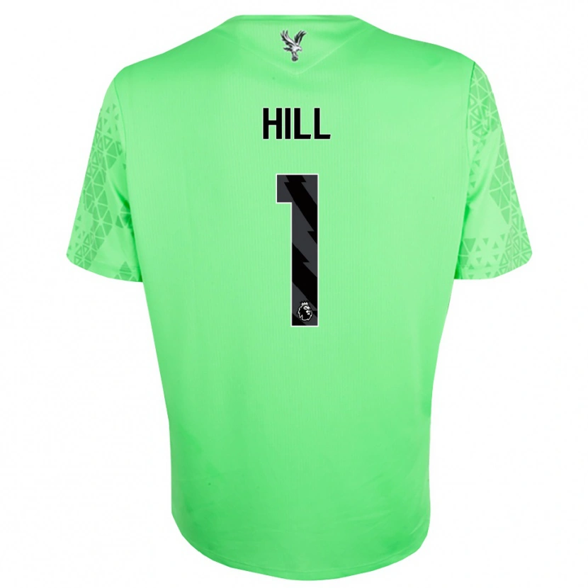 Danxen Heren Marcus Hill #1 Groen Zwart Keepersshirt 2025/26 T-Shirt