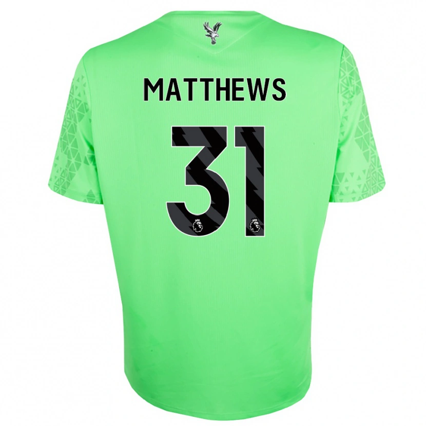 Danxen Heren Remi Matthews #31 Groen Zwart Keepersshirt 2025/26 T-Shirt