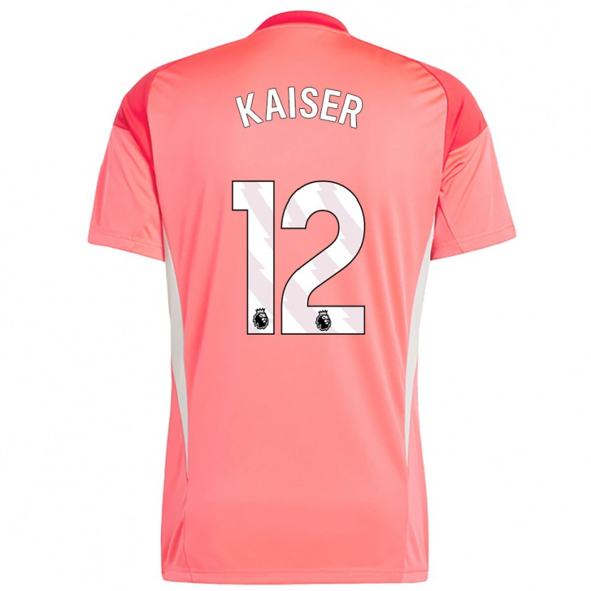 Danxen Heren Dino Kaiser #12 Rood Wit Keepersshirt 2025/26 T-Shirt