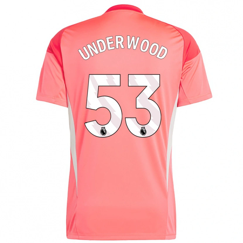 Danxen Heren Marco Underwood #53 Rood Wit Keepersshirt 2025/26 T-Shirt