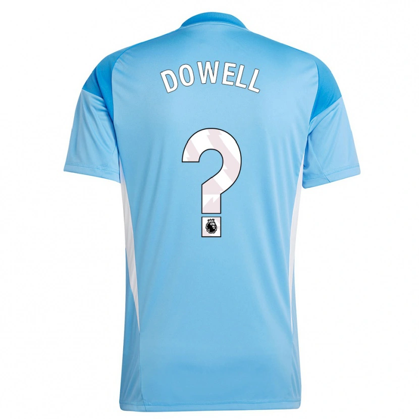Danxen Heren Roman Dowell #0 Blauw Wit Keepersshirt 2025/26 T-Shirt