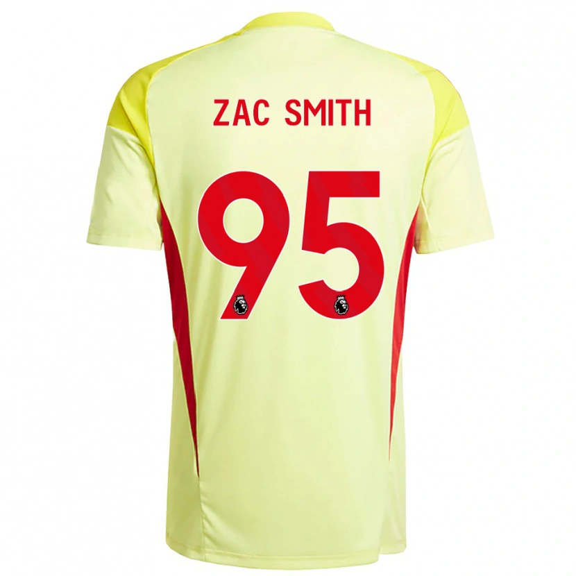 Danxen Heren Zac Smith #95 Lichtgeel Oranje Keepersshirt 2025/26 T-Shirt