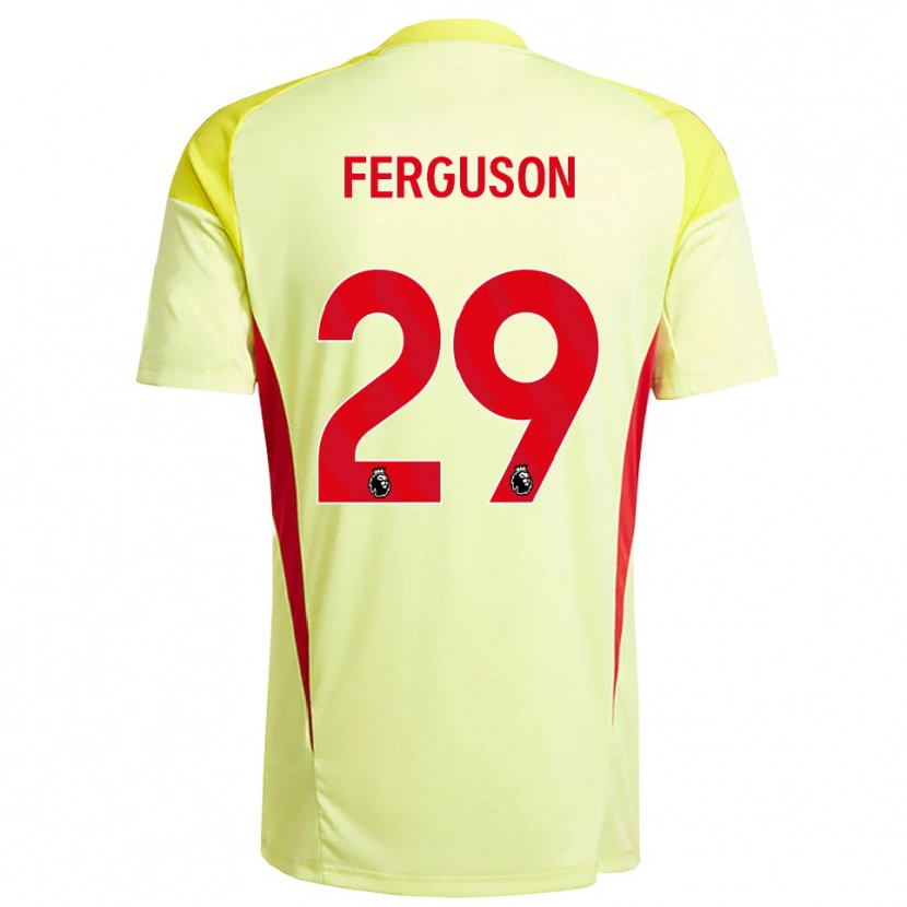 Danxen Heren Georgie Ferguson #29 Lichtgeel Oranje Keepersshirt 2025/26 T-Shirt