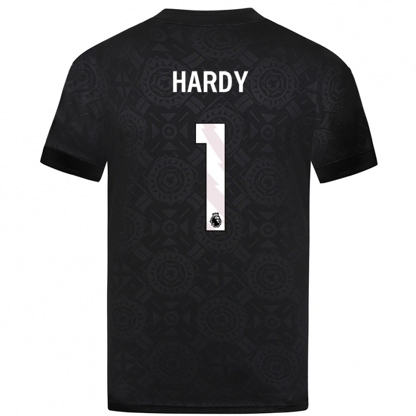 Danxen Heren George Hardy #1 Zwart Wit Keepersshirt 2025/26 T-Shirt