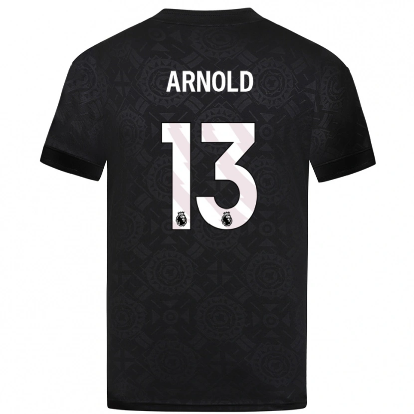 Danxen Heren Alfie Arnold #13 Zwart Wit Keepersshirt 2025/26 T-Shirt