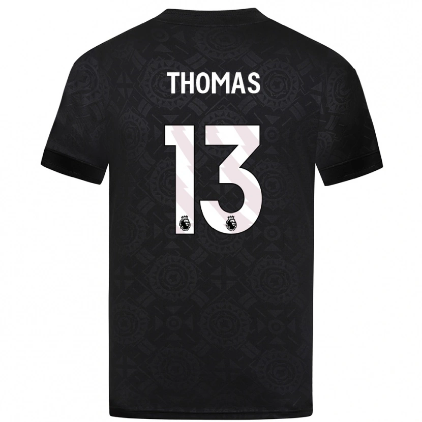 Danxen Heren Bec Thomas #13 Zwart Wit Keepersshirt 2025/26 T-Shirt