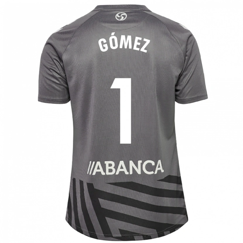 Danxen Heren Nuria Gómez #1 Donkergrijs Zwart Keepersshirt 2025/26 T-Shirt