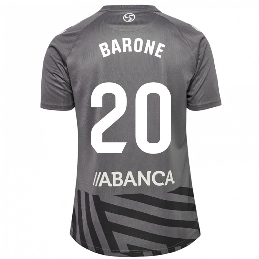 Danxen Heren Caio Barone #20 Donkergrijs Zwart Keepersshirt 2025/26 T-Shirt