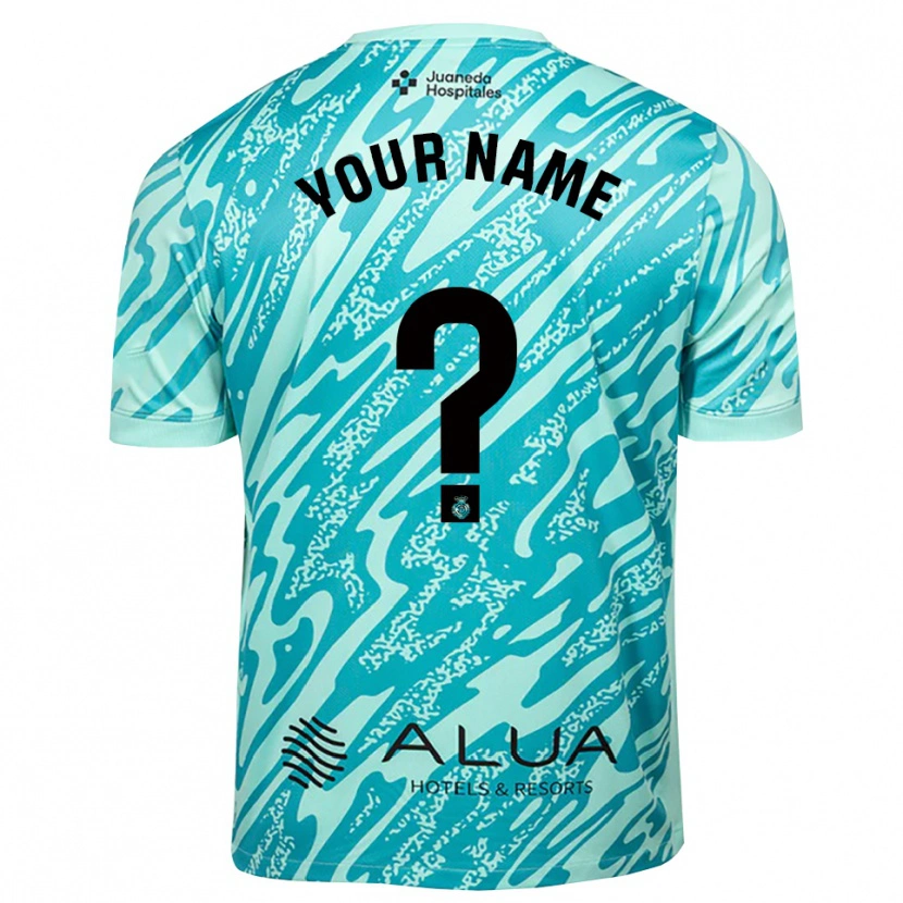 Danxen Heren RCD Mallorca Cyaan Zwart Keepersshirt 2025/26 T-Shirt