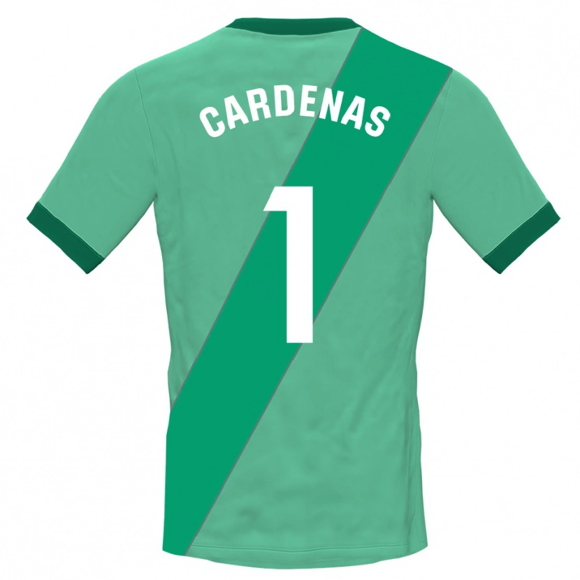 Danxen Heren Dani Cárdenas #1 Groen Zwart Keepersshirt 2025/26 T-Shirt