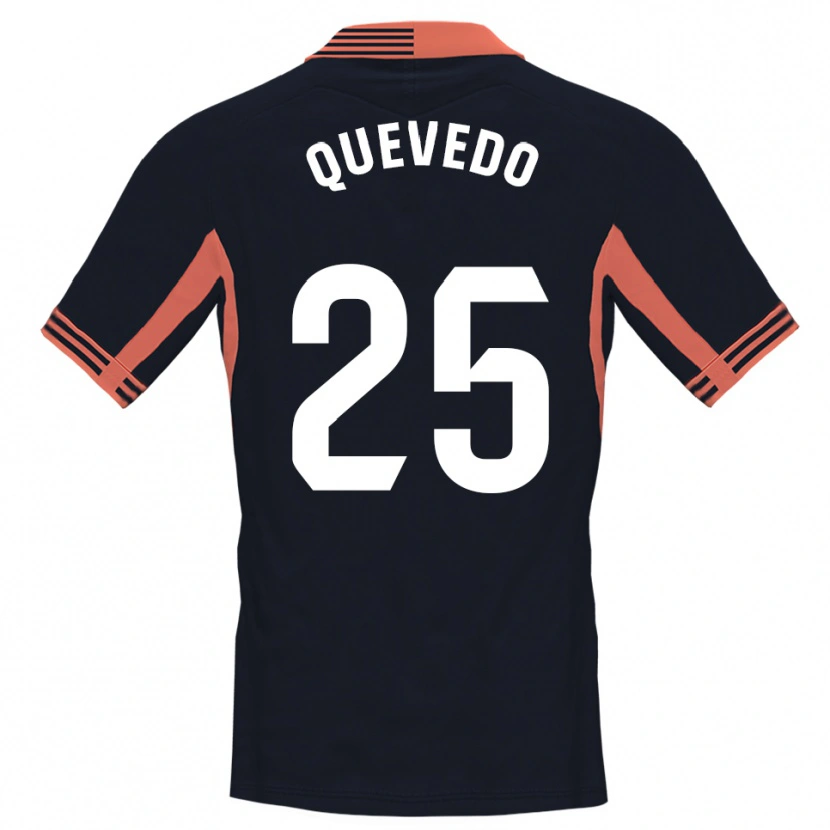 Danxen Heren Alex Quevedo #25 Zwart Wit Oranje Keepersshirt 2025/26 T-Shirt