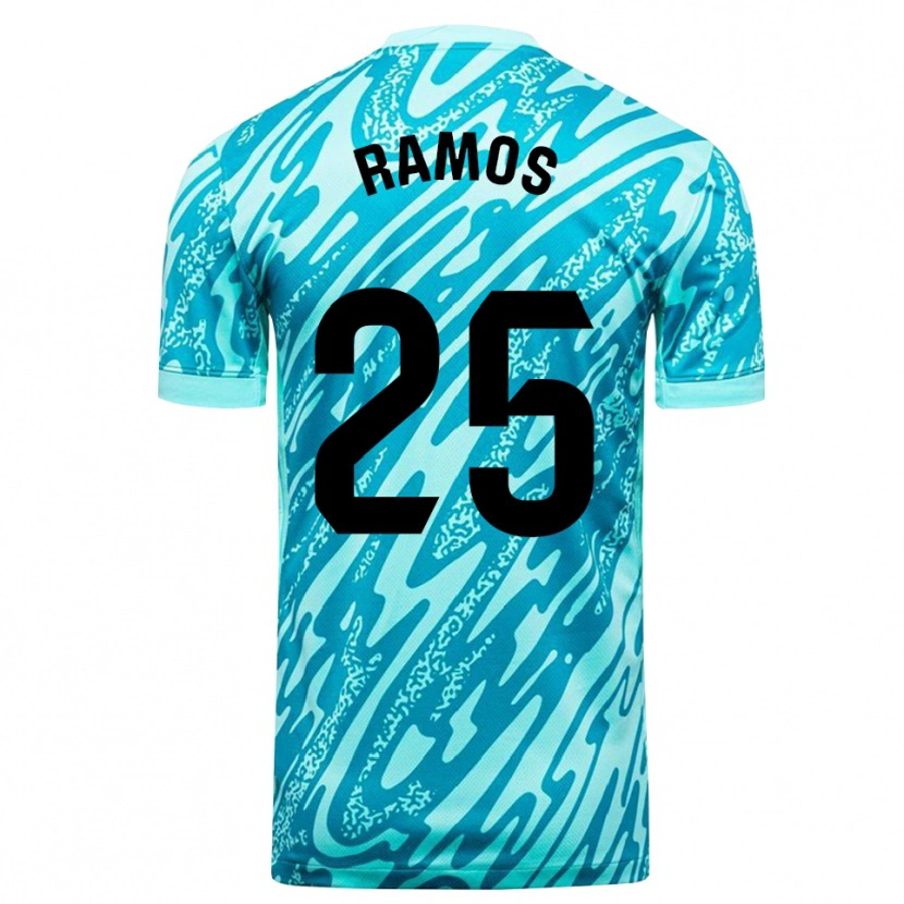 Danxen Heren Alejandro Ramos #25 Hemelsblauw Wit Keepersshirt 2025/26 T-Shirt