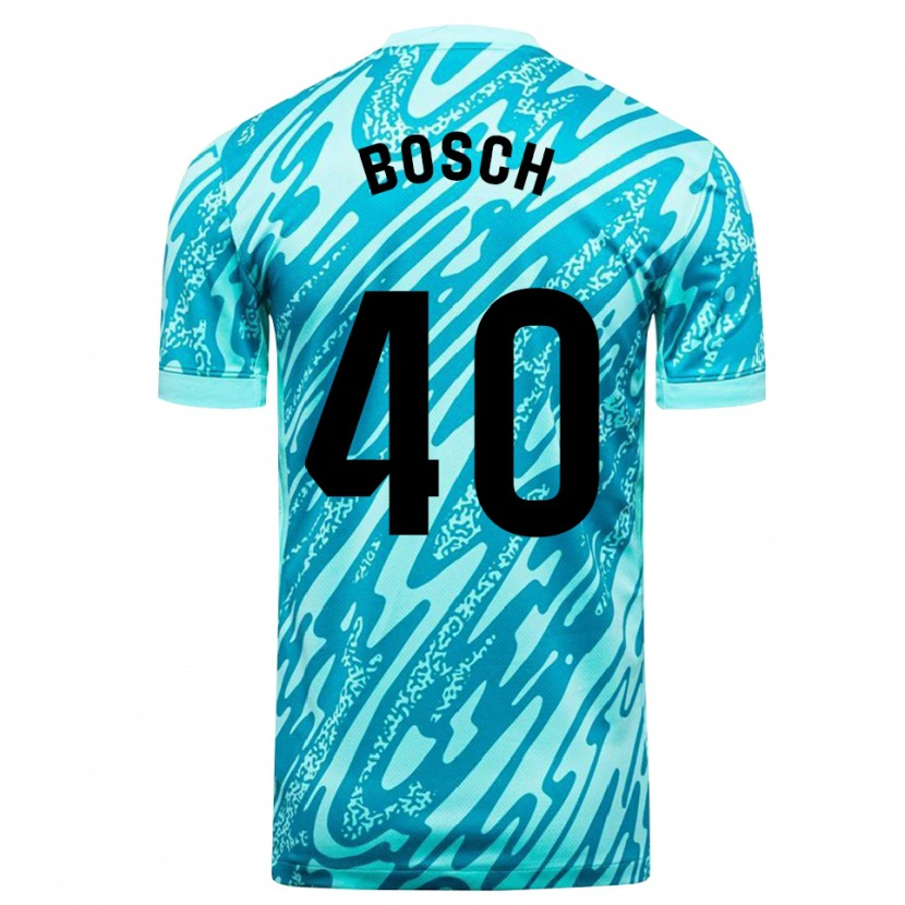 Danxen Heren Owen Bosch #40 Hemelsblauw Wit Keepersshirt 2025/26 T-Shirt