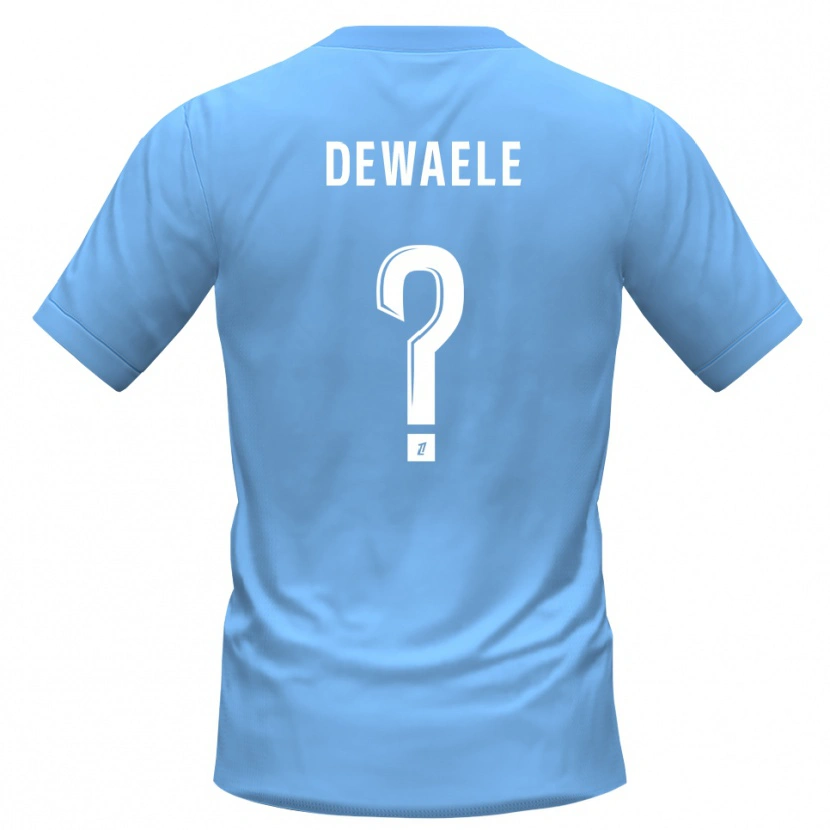 Danxen Heren Élina Dewaele #0 Blauw Zwart Keepersshirt 2025/26 T-Shirt