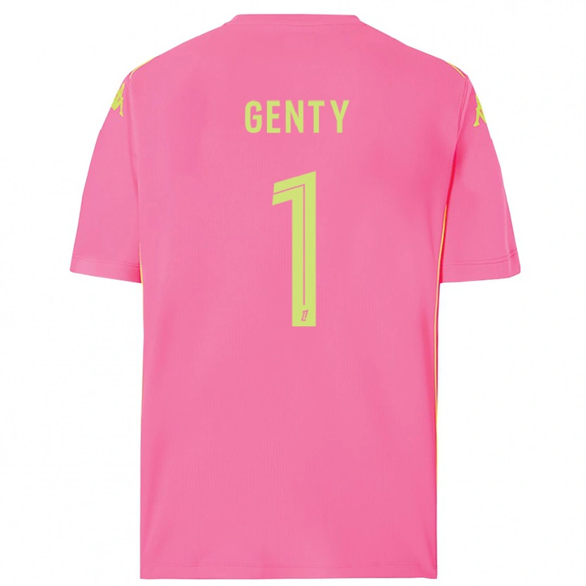 Danxen Heren Julie Genty #1 Hot Pink Keepersshirt 2025/26 T-Shirt
