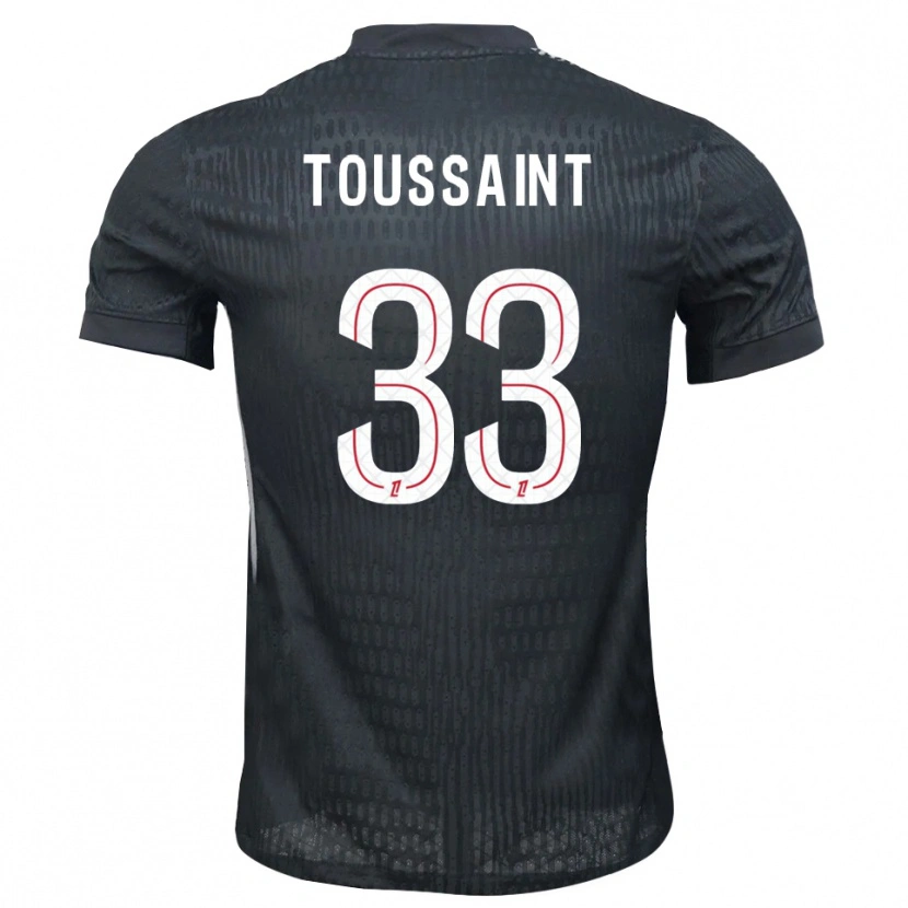 Danxen Heren Océane Toussaint #33 Donkergrijs Zwart Keepersshirt 2025/26 T-Shirt