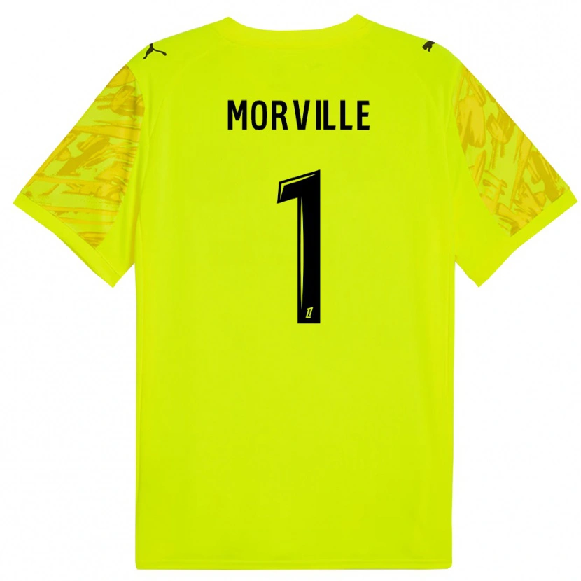 Danxen Heren Matisse Morville #1 Fluorescerend Groen Geel Keepersshirt 2025/26 T-Shirt