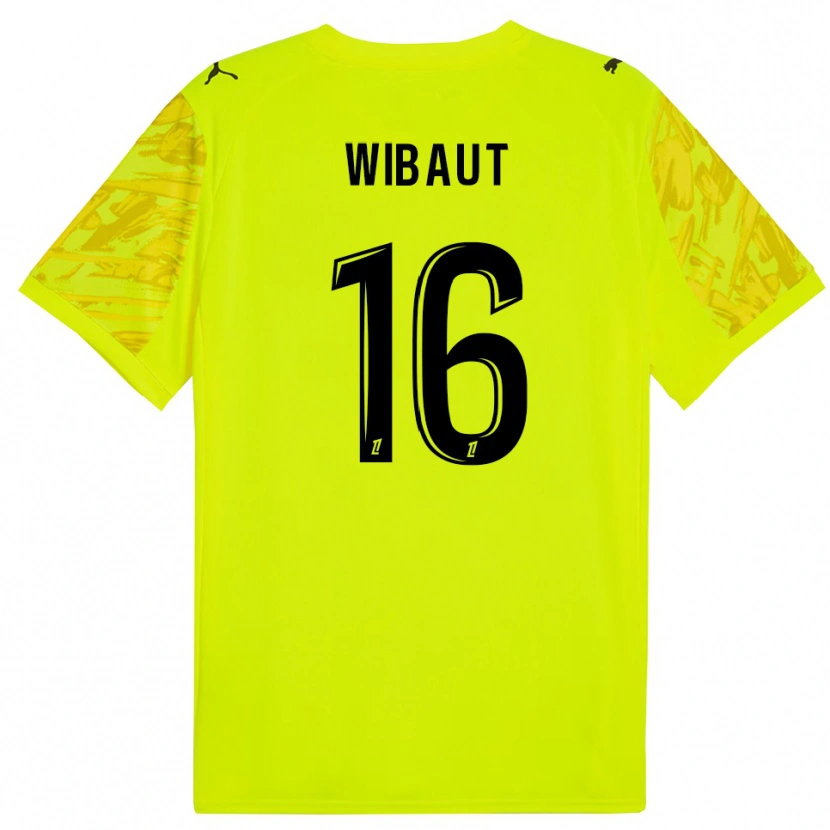 Danxen Heren Clara Wibaut #16 Fluorescerend Groen Geel Keepersshirt 2025/26 T-Shirt