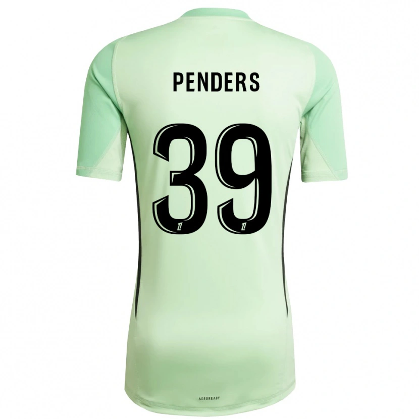 Danxen Heren Mike Penders #39 Lichtgroen Zwart Keepersshirt 2025/26 T-Shirt