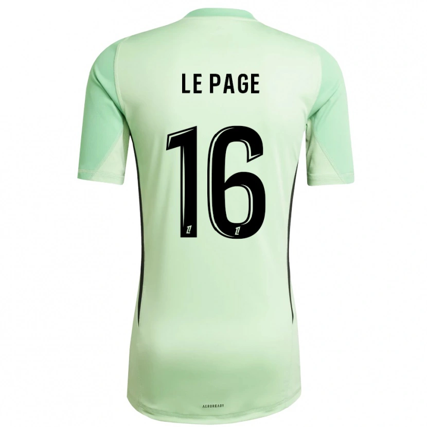 Danxen Heren Manon Le Page #16 Lichtgroen Zwart Keepersshirt 2025/26 T-Shirt