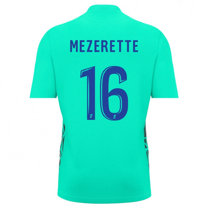 Danxen Heren Louis Mezerette #16 Aquamarijn Blauw Keepersshirt 2025/26 T-Shirt