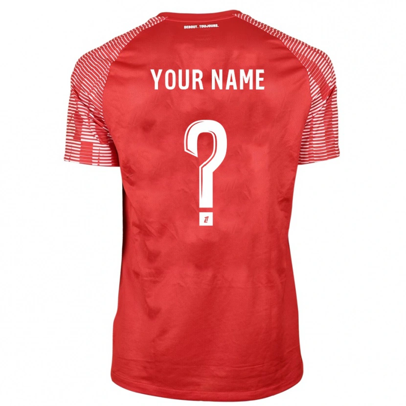 Danxen Heren Angers SCO Rood Wit Keepersshirt 2025/26 T-Shirt