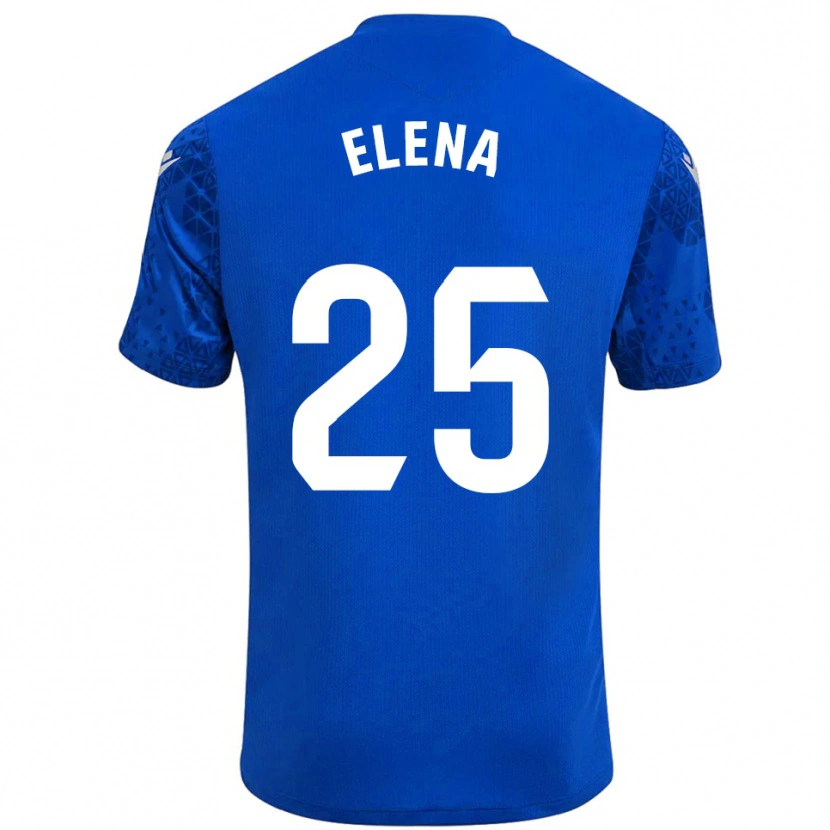 Danxen Heren Elena Gómez Labrador #25 Blauw Wit Keepersshirt 2025/26 T-Shirt