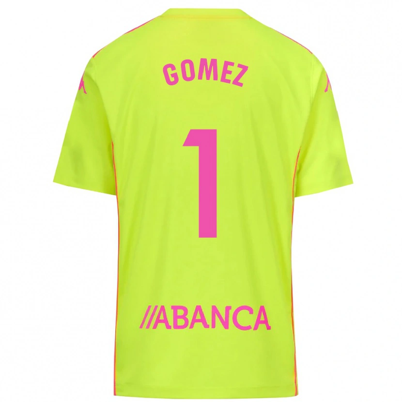 Danxen Heren Yohana Gómez #1 Geel Groen Keepersshirt 2025/26 T-Shirt