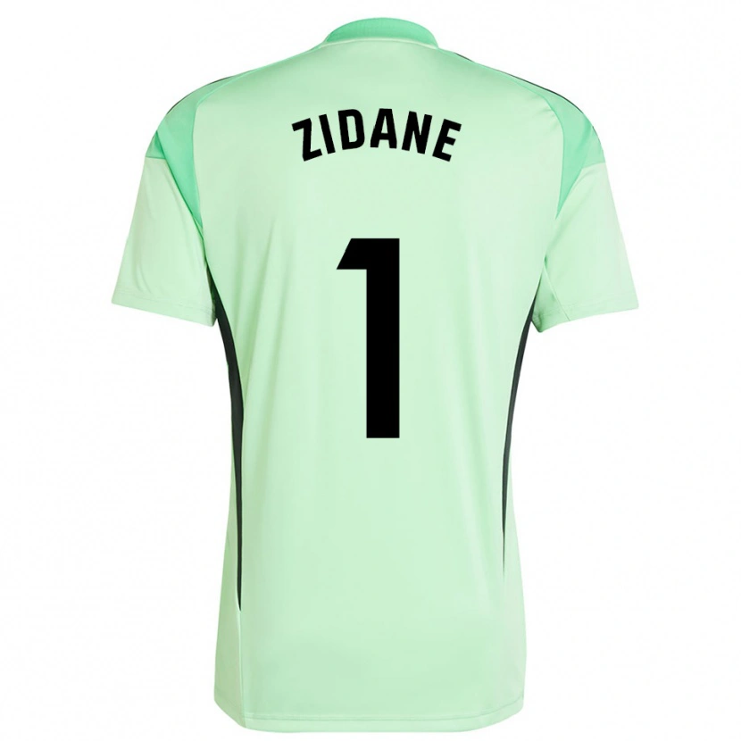 Danxen Heren Luca Zidane #1 Licht Oranje Zwart Keepersshirt 2025/26 T-Shirt