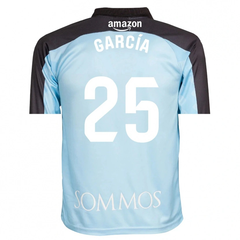Danxen Heren Jaime García #25 Lichtblauw Zwart Keepersshirt 2025/26 T-Shirt