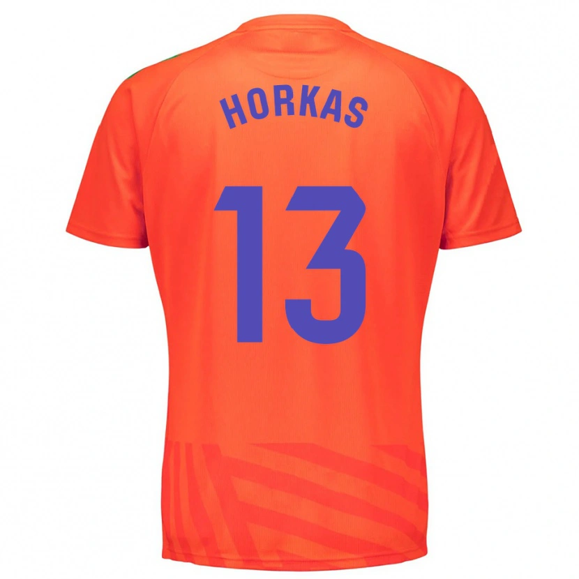 Danxen Heren Dinko Horkas #13 Rood Blauw Keepersshirt 2025/26 T-Shirt
