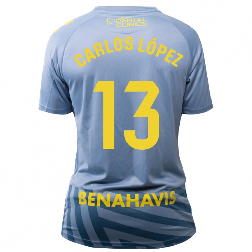 Danxen Heren Carlos López #13 Lichtstalen Blauw Keepersshirt 2025/26 T-Shirt