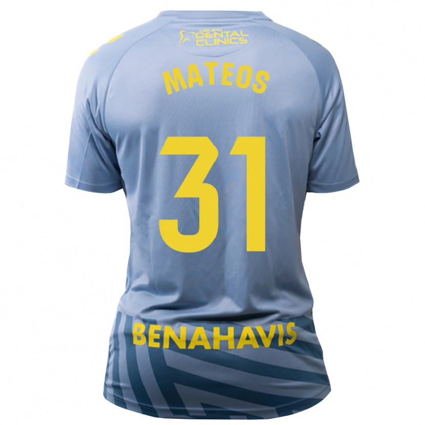 Danxen Heren Álex Mateos #31 Lichtstalen Blauw Keepersshirt 2025/26 T-Shirt
